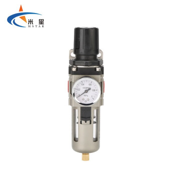 米星（MSTAR）气动调压过滤器 减压阀 气源处理器单联件 AW3000-03手动排水