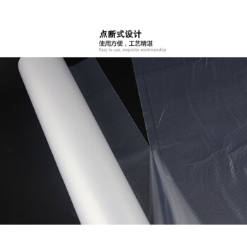 联嘉 连卷袋 手撕点断式塑料袋平口保鲜袋 透明包装袋点断式手撕袋 宽30cm×长40cm 约300个