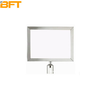 贝傅特 一米线插牌 隔离带伸缩带围栏 银行排队护栏 隔离柱警戒桩安全线 不锈钢横向A3插排