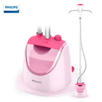 飞利浦 (PHILIPS) 蒸汽挂烫机  家用手持/挂式电熨斗三档1500W熨衣 带衣架 GC505/48