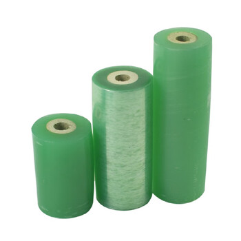 上柯 A1028 绿色PVC电线膜捆扎膜 果树嫁接膜 小物品包装膜 5卷装8cm