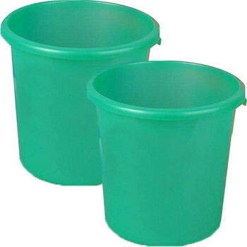 卉营（HUIYING）塑料桶 圆型10L带盖 30x26.5cm /个 可定制