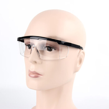 大杨381防护眼镜 防雾款 2付 随机颜色 防尘防风沙劳保防护眼镜防飞沫护目镜 定制