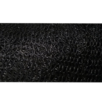 亿箬 防尘网 4针加密款 盖土网 遮阳网 黑色网 环保盖土网 8*25米 黑网 一捆