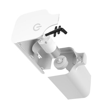 益美得 LSL33214全自动洗手机usb充电智能感应泡沫皂液器公共卫生间厨房酒店洗手液套装 主机（滴液凝胶款）