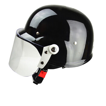 雅恪尚 战术防爆帽防暴头盔保安面罩安保执勤防护巡逻安保头盔防暴器材 法式防暴头盔