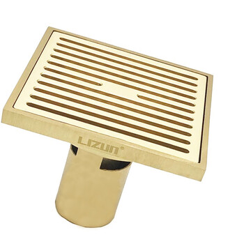 SBTOOR 丽尊全铜单用地漏盖房浴室厨房接头阳台水管全铜淋浴全铜防臭地漏卫8041（定制）