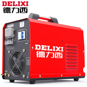 德力西等离子切割机LGK-60小型工业级双电压380v220v切割电焊两用【外置气泵LGK60双电压】全套+空压机