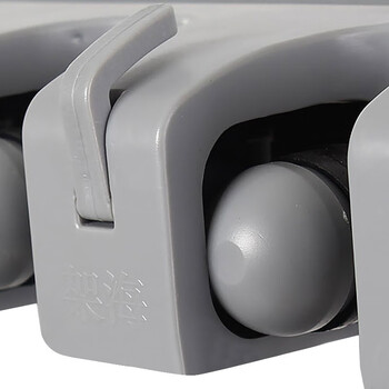 益美得 WY3016 可移动拖把架墩布架挂架复合管不锈钢架子 银灰管10挂位12钩