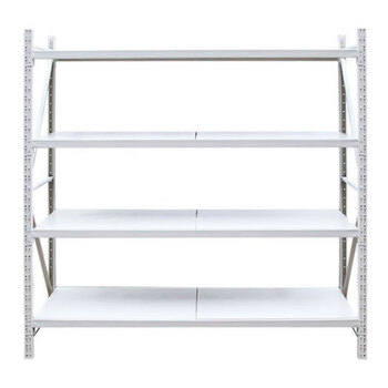 创德/CHAIRBORNE 轻型货架2000*500*2000 四层铁架子仓储库房车库地下室货架易组装