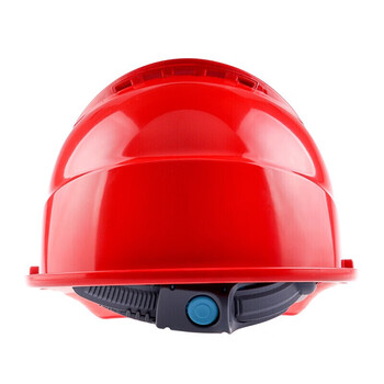 星工（XINGGONG）安全帽 可定制 建筑工程工地 电力施工  XGA-6印字 1顶 红色