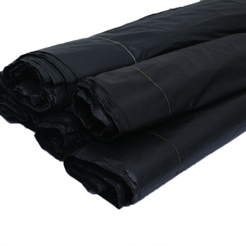 营盘黑色加厚手拎背心式清洁垃圾袋650*900MM（60个装）四丝