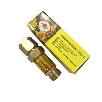 隆興（LONGXING）氧气回火防止器 QF-ZB 黄铜 1个 减压器用