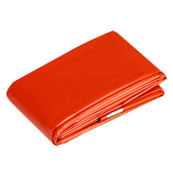 海斯迪克 gnjz-1109 多功能急救保温毯 户外求生毯 PE橙银双面130*210cm