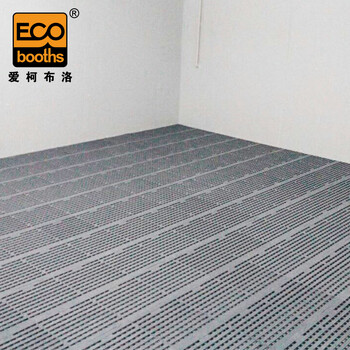 爱柯部落 疏水防滑垫拼块地板/汽车维修区防水地垫 深灰色 30cm*30cm*14.5mm 可定制