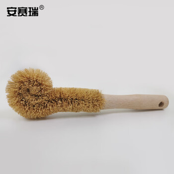 安赛瑞 椰棕丝洗杯刷 厨房用刷玻璃杯清洁刷 木柄洗锅刷 清洁用品27357