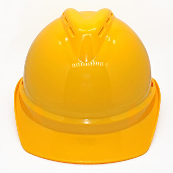 重安（CHONG AN）78A型安全帽 ABS塑料V型透气孔头盔安全帽（配防近电报警器） 黄色