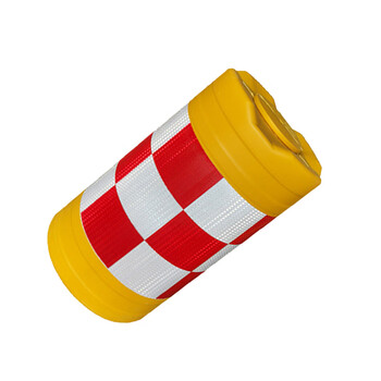 苏识滚塑防撞桶船型水马墩70*40cm