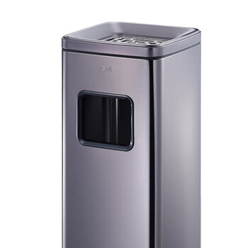 南 GPX-25B 南方电梯座地烟灰桶 黑金 座地垃圾桶垃圾箱果皮桶 酒店大堂电梯口烟灰桶