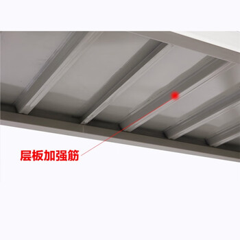 艾科堡 仓储货架 2000*2000*600 副架 轻型 灰色 仓库置物架落地展示架多层铁架可调节AKB-HJZ-202060