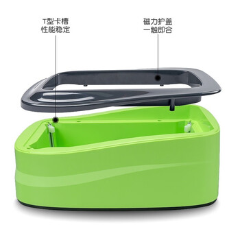 正之昇 全自动鞋套机T型 一次性商用办公实验室展厅鞋膜机套鞋机 XT01 荧光绿