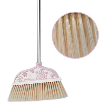 展源设备塑料扫把丝毛加厚扫把塑料簸箕软毛扫地扫帚笤帚加大软毛【加厚软毛扫把1个】