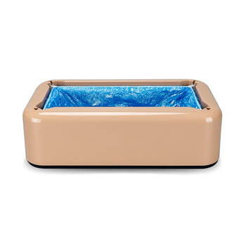 正之昇  自动鞋套机踩脚 商用套鞋机 办公用鞋膜机 酒店宾馆会所脚套机 XT02 浅金色