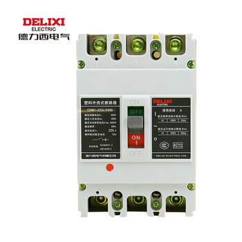 德力西 塑壳断路器 空气开关CDM1-250L/3300 225A；CDM1225L2253