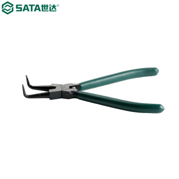 世达 SATA  72005 穴用曲口卡簧钳7"