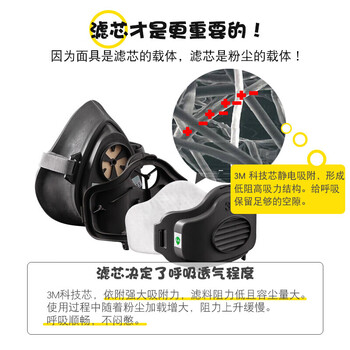 3M 颗粒物过滤棉3701cn  一片