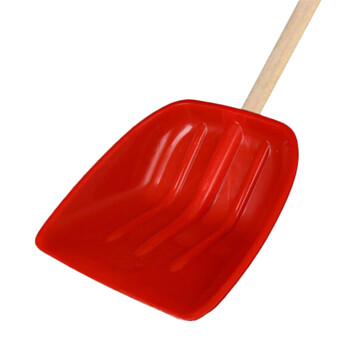 海斯迪克 塑料除雪铲 粮食铲胶铲推雪板 含柄耐磨塑料锹 大号白色 gnjz-1262