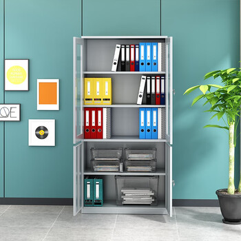 穆运 文件柜钢制铁皮柜资料柜档案柜储物柜 大器械