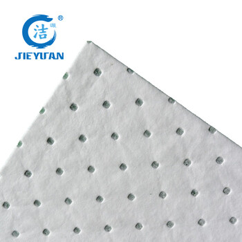 新络（XINLUO）OP4001X白色吸油垫480*380*4mm*100片/箱压点带撕线吸油棉撕开使用节省吸油片