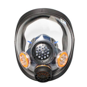 思创科技 全面罩橡胶防尘防有害气体异味酸碱油漆农药裸面罩 ST-S100X-1 (不含滤盒）