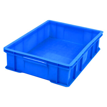 稳斯坦 WST074 加厚塑料周转箱 零件元件物流收纳箱物料工具盒 350箱#378*278*83