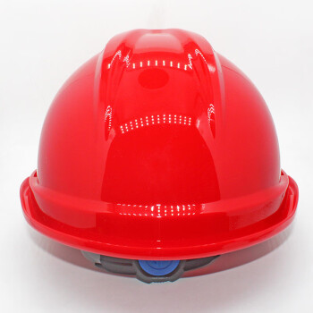 重安（CHONG AN）78A型安全帽 ABS塑料V型透气孔头盔安全帽（配防近电报警器） 红色