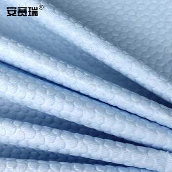 安赛瑞 工业擦拭纸 擦机布擦油布30×35cm×300片/盒×6盒 蓝色27287