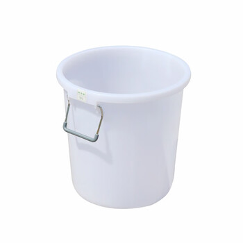 劳保佳 大号塑料圆桶 圆形大容量水桶 圆形收纳桶 加厚储水桶 无盖160L 蓝色