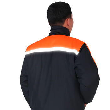 者也 耐低温防冻服 冬季户外防寒保暖服加油站渔船打捞工作棉袄 常规款分体 175/XL码