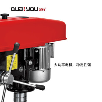 泉有（quanyou）台式钻床台钻 QY-4522T 工业台钻大功率电钻轻型台式钻220V/20MM