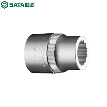 世达（SATA）16623 19MM系列12角套筒55MM