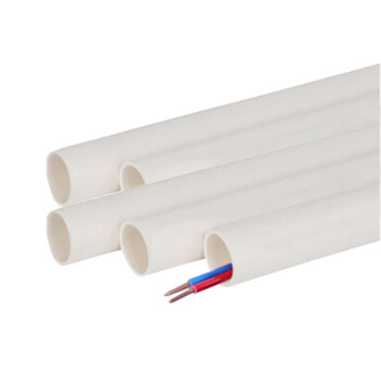 聚远 JUYUAN PVC电线管穿线管(A管)白色 dn25 --2米每根 一根价 15根起售 .