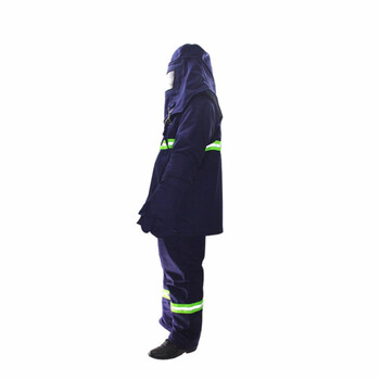 鸣固 耐高温防蒸汽服 防风服 管道工阻燃防水透湿防护服 S号