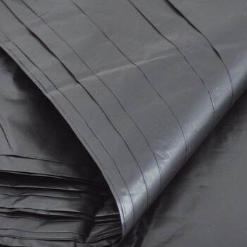 兰诗 LJD-2053 大号加厚黑色平口垃圾袋  物业环卫商用大号塑料袋 70*80cm50个3丝