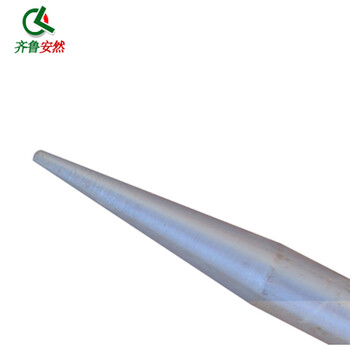 齐鲁安然 接地针 接地极 电力1米接地钉接地棒接地线地线配针避雷针配件一米五 镀锌 一字双孔 0.8米