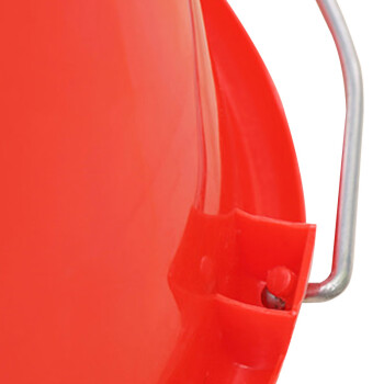 兰诗（LAUTEE）T-6145 红色多功能提水桶 物业清洁桶 20L无盖-5个装