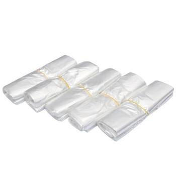 庄太太【24*34cm500只】塑料袋加厚白色透明手提式背心袋一次性外卖打包方便袋定制印刷