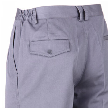 斯卡地尔SCOTORIA 夏季高棉工作裤 薄款清凉透气劳保裤 CVC412SG中灰色裤子