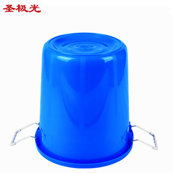 圣极光60L大水桶酿酒桶商用户外加厚垃圾桶可定制S01604无盖蓝色