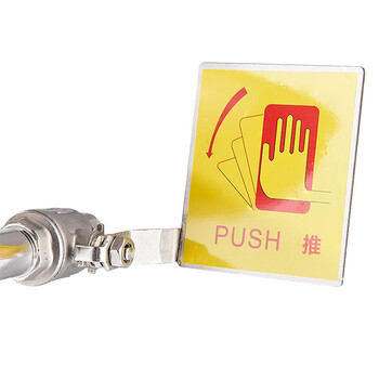 者也 304不锈钢紧急洗眼器脚踏式洗眼器实验室双口冲眼器装置 复合式带脚踏双口